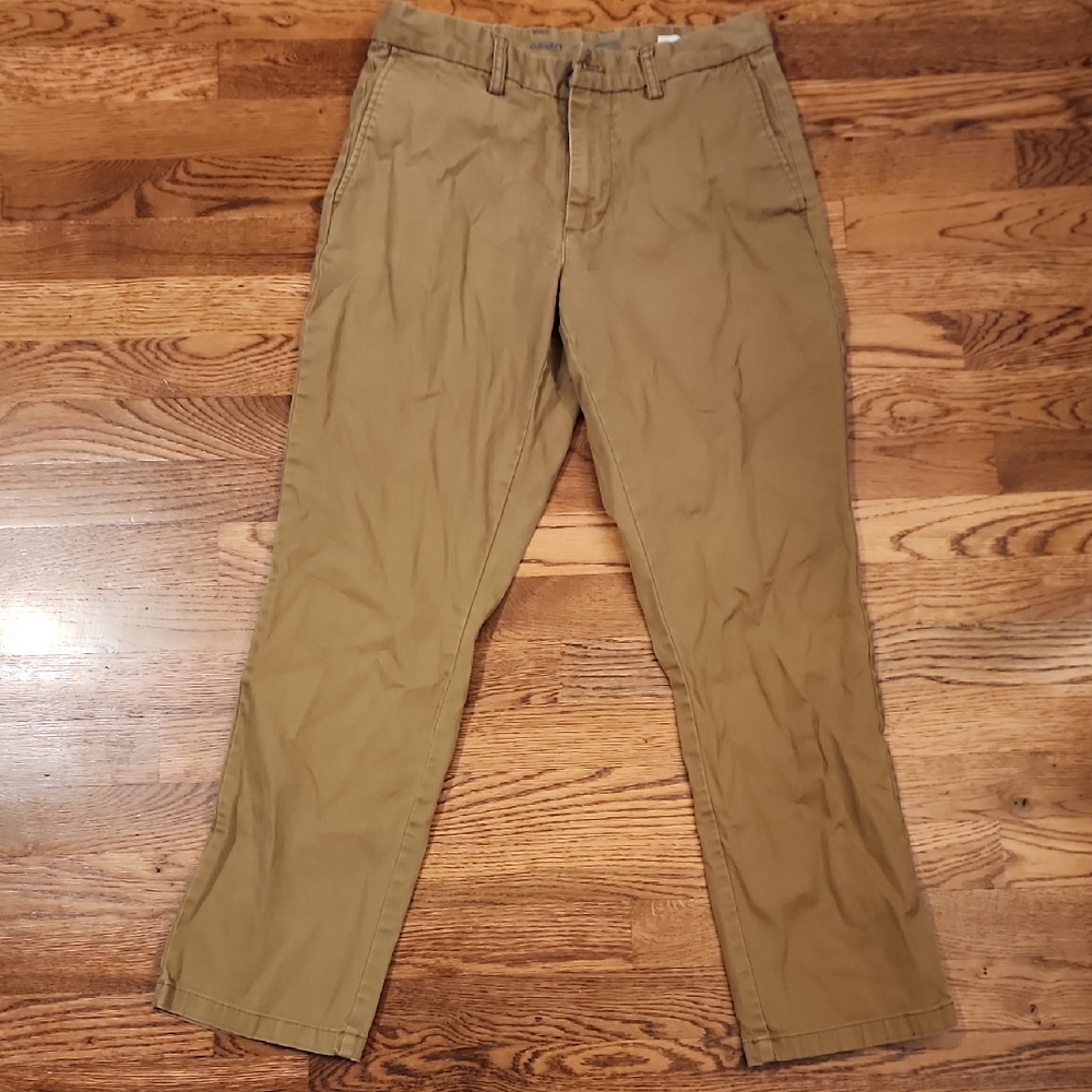 Old Navy Tan Chinos Classic Straight-Leg